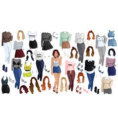 College Girl Paper Doll