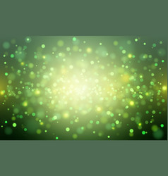 Nature Green Bokeh Soft Light Abstract Background