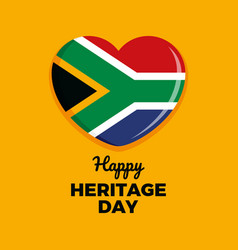 Happy Heritage Day South Africa Poster