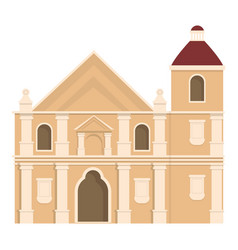 Philippines City Building Icon Cartoon