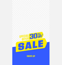 Sale 30 Percent Off Social Media Stories Template