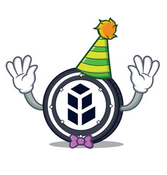 Clown Bancor Coin Mascot Cartoon