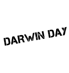 Darwin Day Rubber Stamp