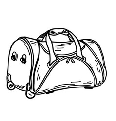 Sketch Travel Bag Holdall Carryall Freehand