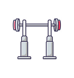 Squat Rack Rgb Color Icon