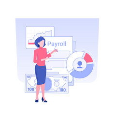 Payroll Isolated Concept