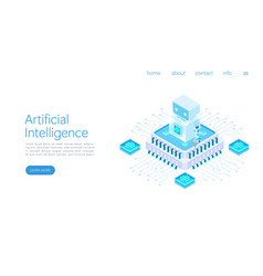 Landing Page Template Ai Digital Technology