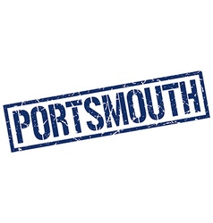 Portsmouth Blue Square Stamp