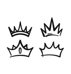 Doodle Crown Collection Playful Quirky Hand