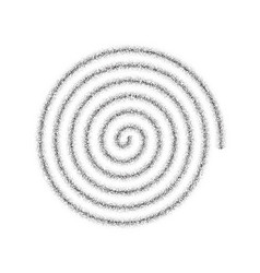 Dotted Spiral Shape Stippled Thin Helix Sand