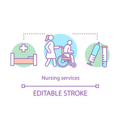 Nursing Service Concept Icon