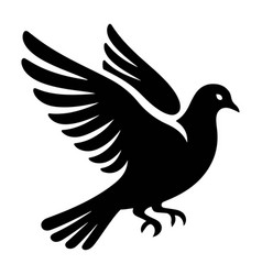 Dove Silhouette Clipart