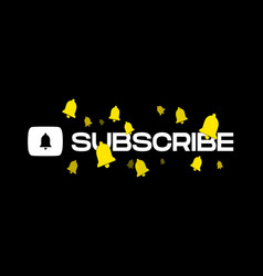 Youtube Subscribe Title With Flying Bells