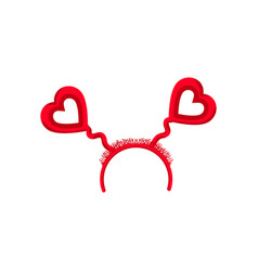 Headband With Heart Shaped Ears