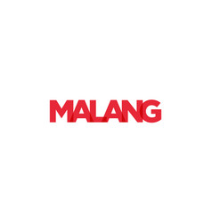 Malang In The Indonesia Emblem The Design