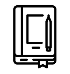 Notebook Paper Icon Outline Free Income