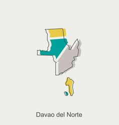 Map Of Davao Del Norte Design Template National