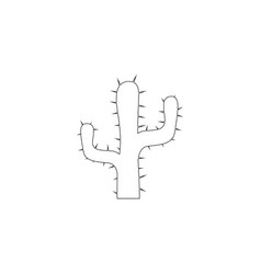 Saguaro Cactus Flat Icon