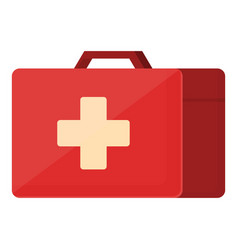 Lifeguard First Aid Kit Icon Cartoon Ocean