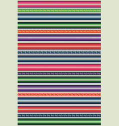 Traditional South American Woven Textile Pattern