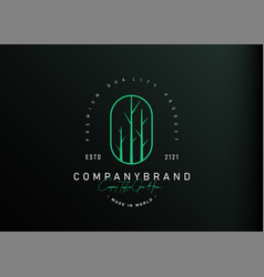 Barren Tree Logo Design Inspiration Three