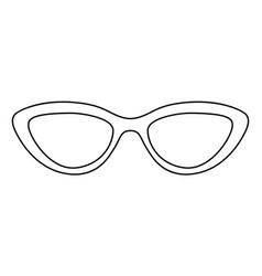 Cat Eye Frame Glasses Fashion Accessory