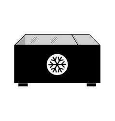 Refrigerator Or Food Cooler Icon