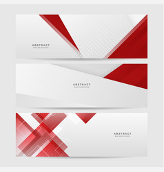 Abstract Red White Grey Background For Design