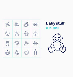 Baby Stuff Icons