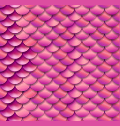 Realistic Seamless Pattern Of Pink Tail Scales