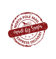 North Pole Mail Made By Santa Express Delivery