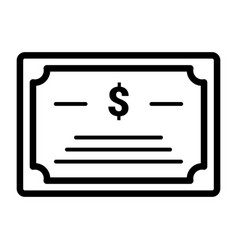 Simple Government Bond Icon Or Investment Bond