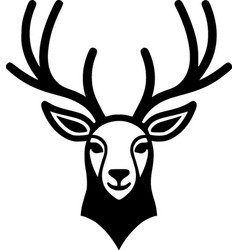 Reindeer - Minimalist And Flat Logo