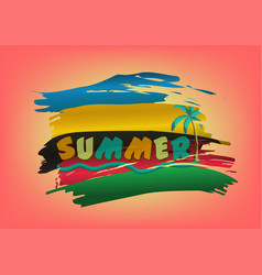 Summer Holiday Icon Brush