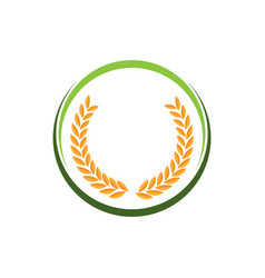 Agriculture Wheat Logo