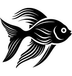 Angelfish - Minimalist And Flat Logo