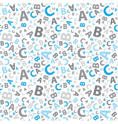 Blue And Grey Abc Letter Background Seamless