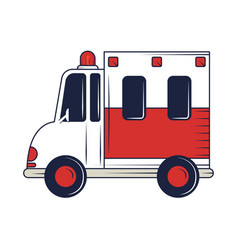 Car Ambulance Cartoon