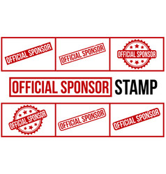 Official Sponsor Rubber Stamp Set