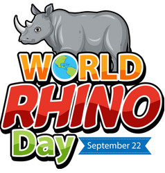 World Rhino Day September 22