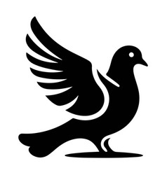 Dove Glyph Icon Bird