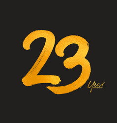 Gold 23 Years Anniversary Celebration