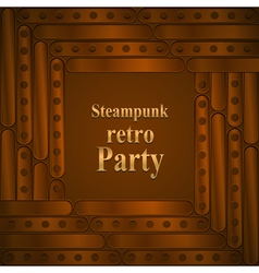 Steampunk Retro Partyframe