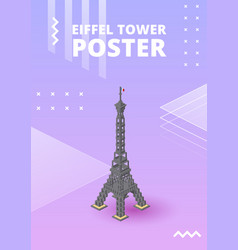 Eiffel Tower Poster For Print And Design