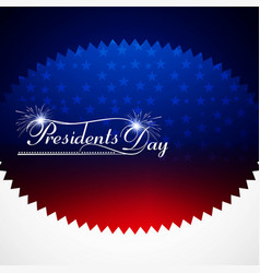 Stylish Presidents Day Card Design