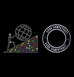 Textured Core Competency Stamp Seal