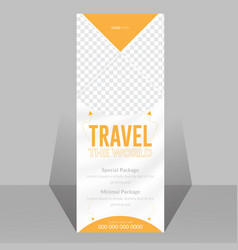 Travel Rollup Banner Design