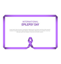 International Epilepsy Day Background