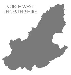 North West Leicestershire Grey District Map