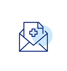 Medical Or Insurance Bill In Mail Pixel Perfect